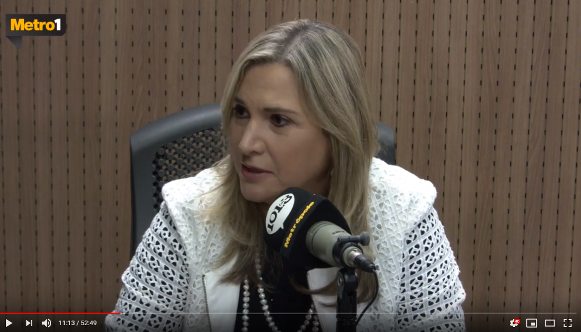 Entrevista da nova Diretora Técnica do Hospital Aeroporto, Dra. Eliane Noya, para o Jornal da Bahia no Ar
