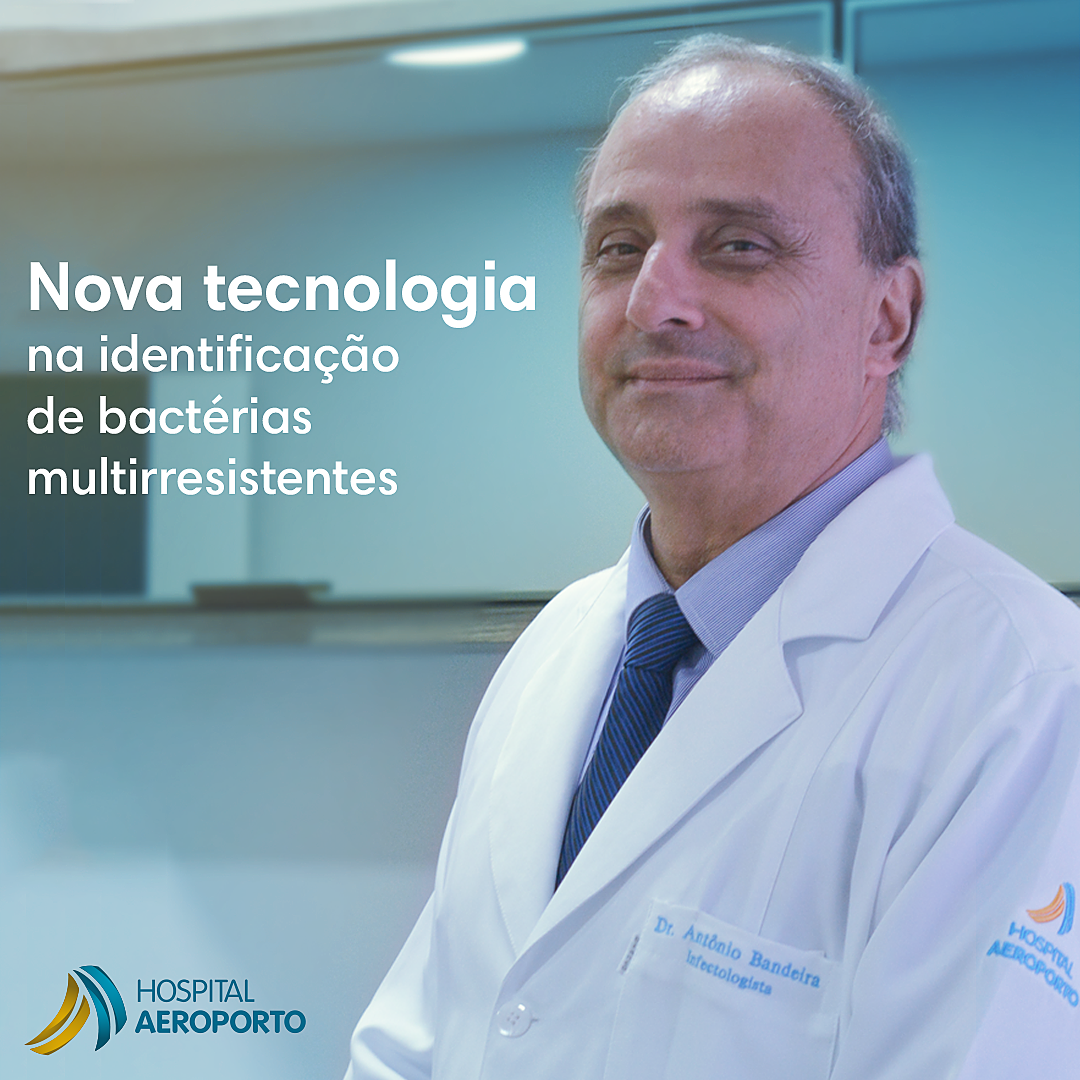 Hospital Aeroporto é um líderes na identificação das bactérias multirresistentes